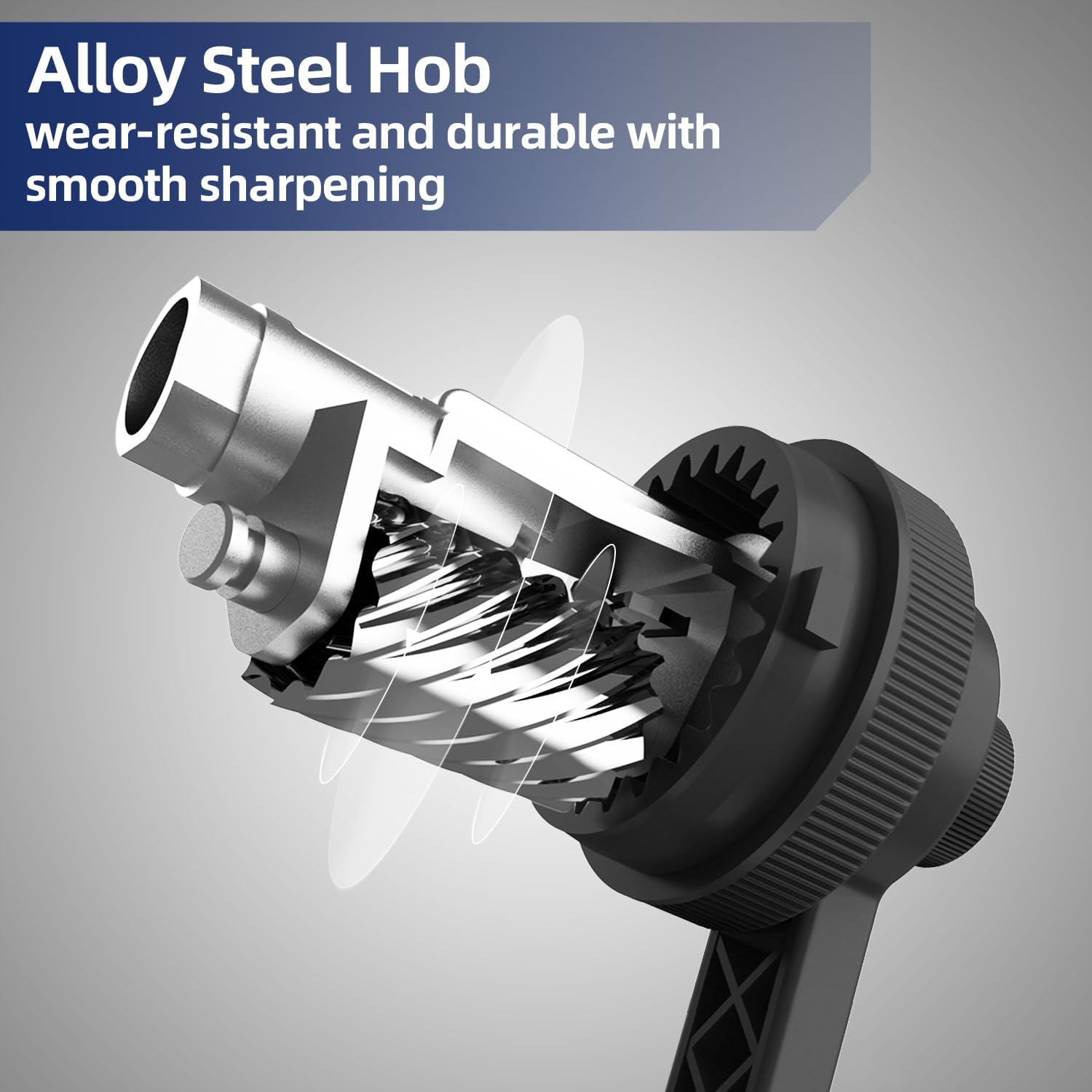 Deli Manual Pencil Sharpener - Auto-in Hand Crank with Adjustable Point for Colored Pencils, Kids, Students, Classroom, Home and Office, Black