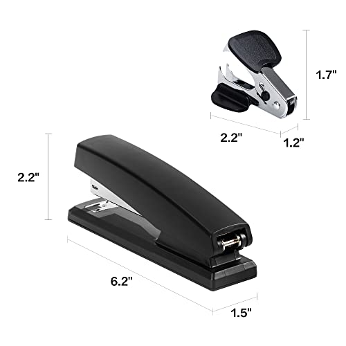Deli Stapler, Desktop Stapler, Office Stapler, 25 Sheet Capacity, Incl