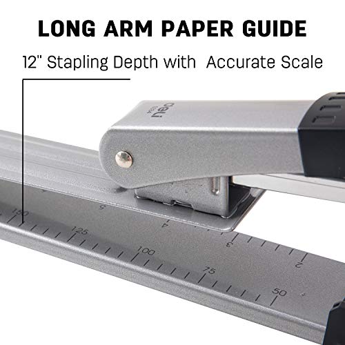 Deli Long Reach Stapler, 25 Sheet Capacity, Long Arm Standard Staplers Deli BestMate