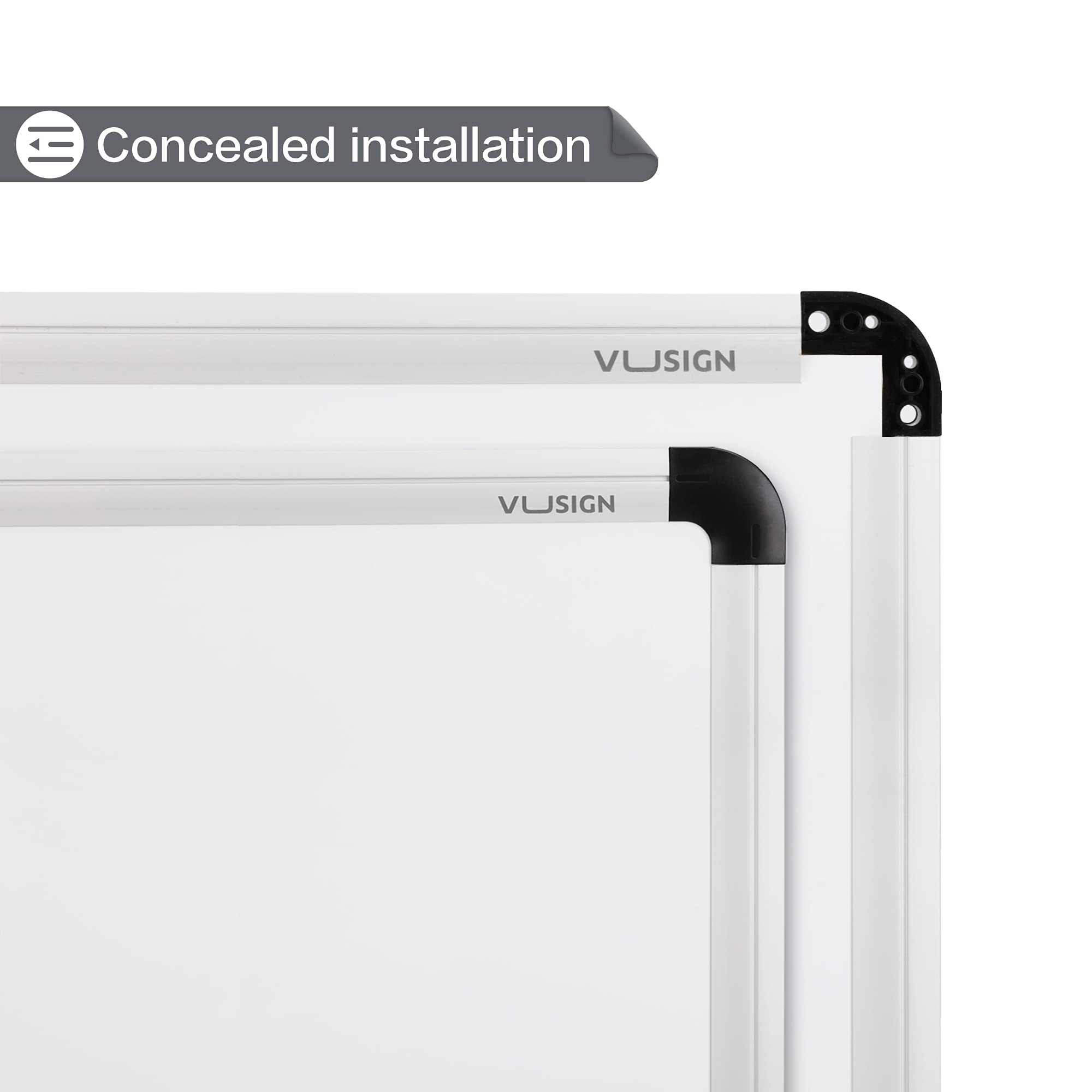 Whiteboard Bulletin Cork Board Combination, 17" x 23"
