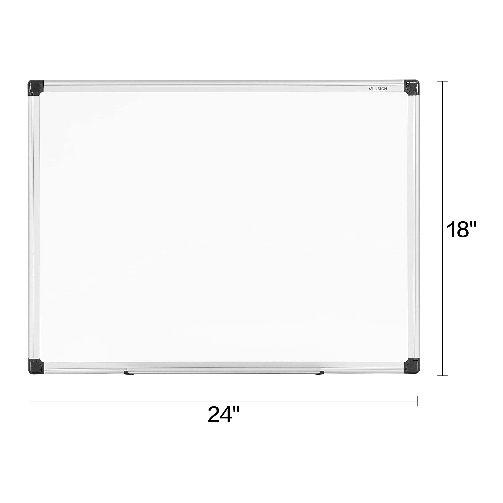 Magnetic Dry Erase Board, 24 X 18 Inches