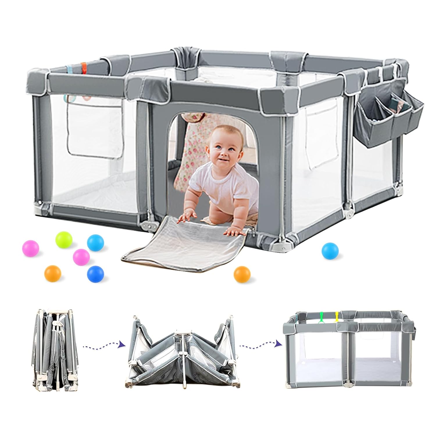 Baby Handler Foldable Baby Playpen 50