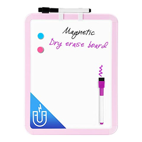 SMALL DRY ERASE WHITEBOARD 14.1X11 INCH | MAGNETIC IRON BOARD | VOLCANICS PORTABLE BOARD