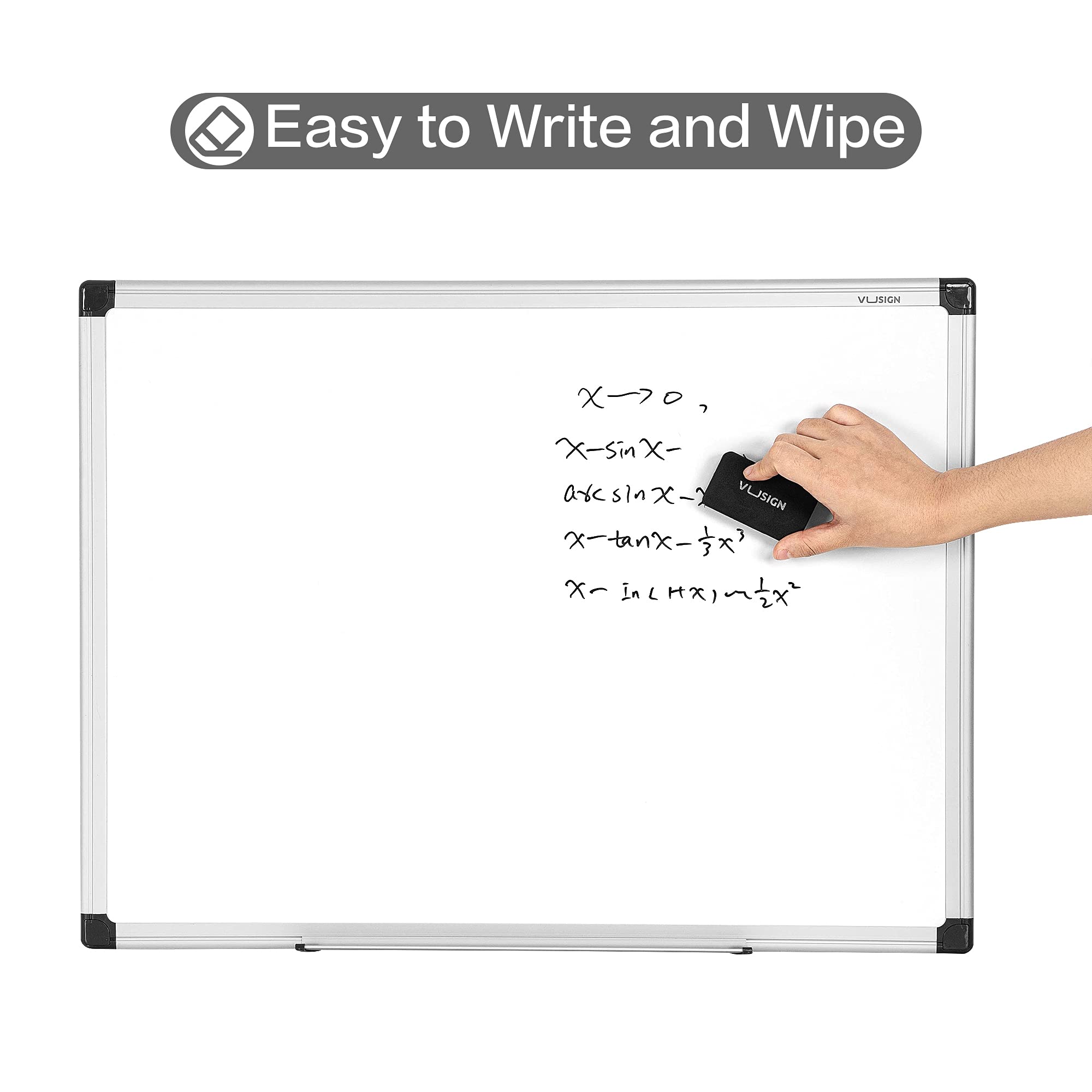 Magnetic Dry Erase Board, 24 X 18 Inches